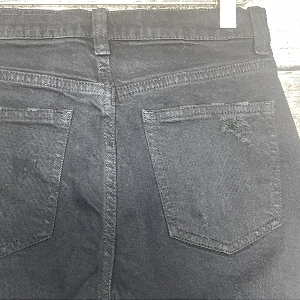 Pistola Womens Jeans Size 24 Black Distressed Skinny Ankle Length Stretch Fit 00 - Picture 7 of 11